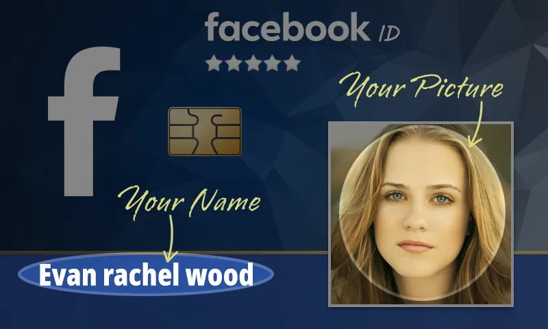 Create Facebook ID Card